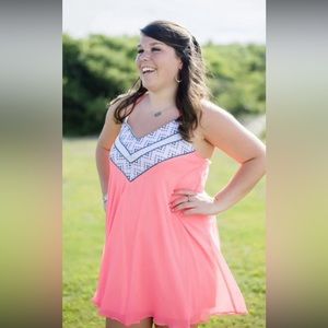 Short Neon Party Dress